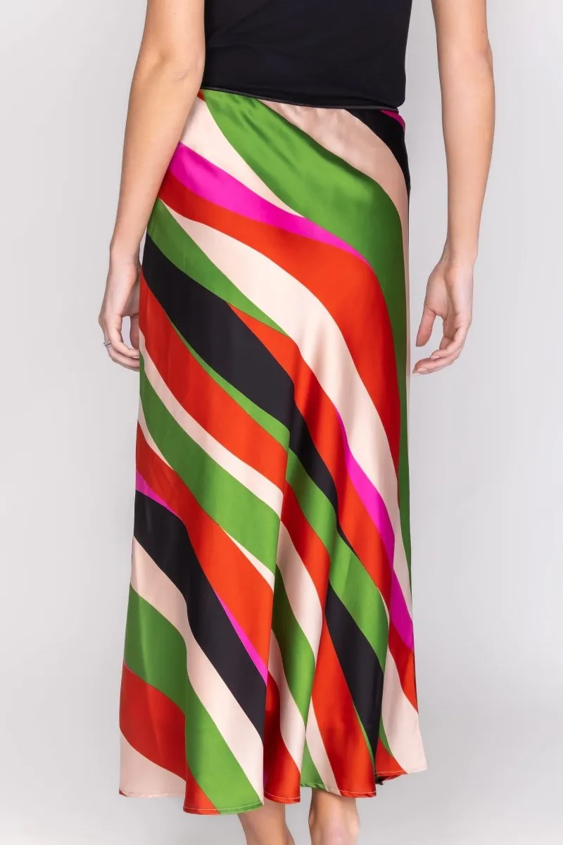 SADIE SKIRT (STRIPE/MULTI)