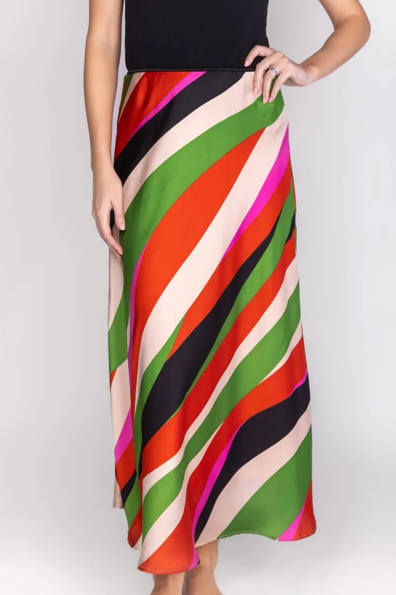 SADIE SKIRT (STRIPE/MULTI)