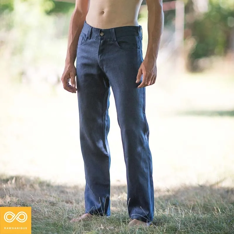 SAINT GERMAIN Slim-Straight 100% Organic Hemp Jeans (Closeout - Final Sale)