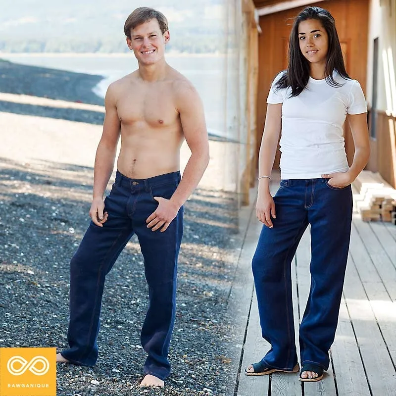 SAINT GERMAIN Slim-Straight 100% Organic Hemp Jeans (Closeout - Final Sale)