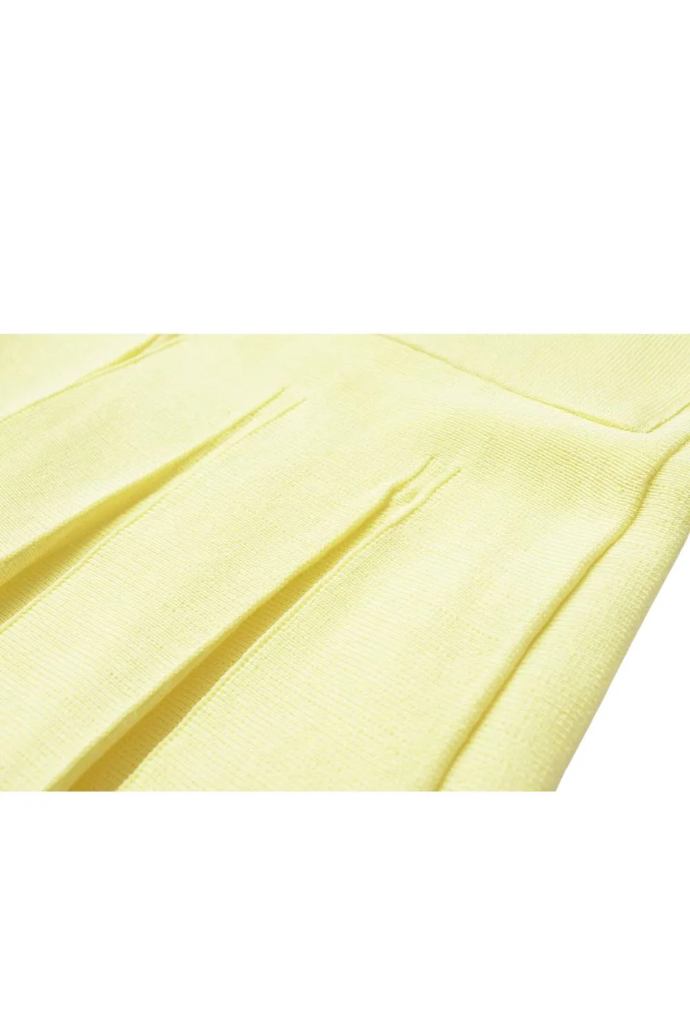 'Scarlett Simple Pleated Knit Mini Dress