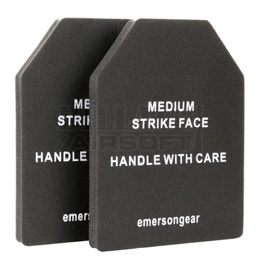 Set de 2 fausses plaques ballistiques SAPI Emerson