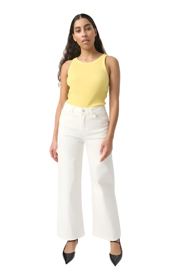 Soaked Womens Vanesa Pant Whisper White