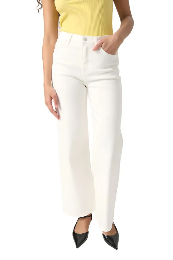 Soaked Womens Vanesa Pant Whisper White