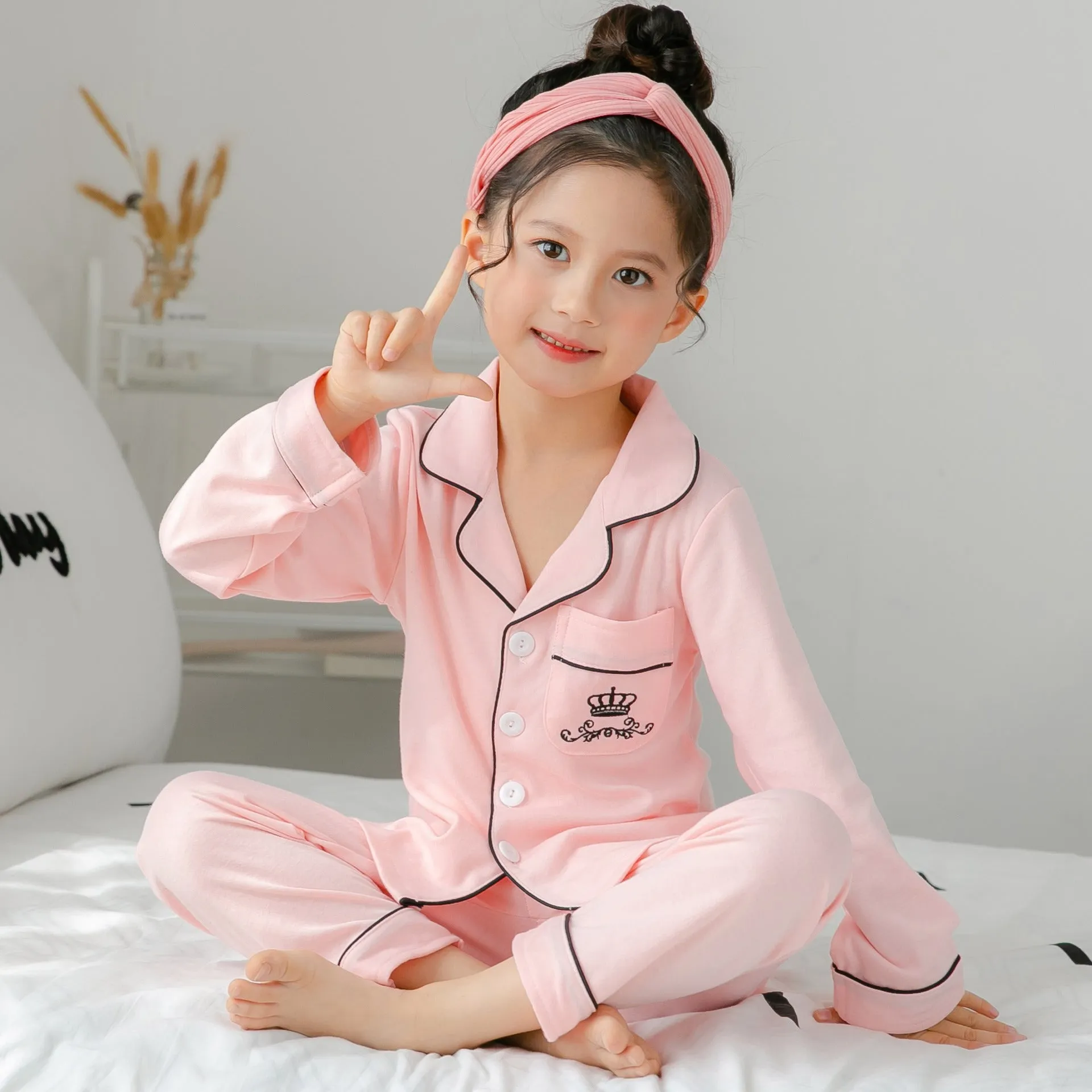 Soft & Cozy Kids Cotton Pajamas Warm & Breathable Sleepwear