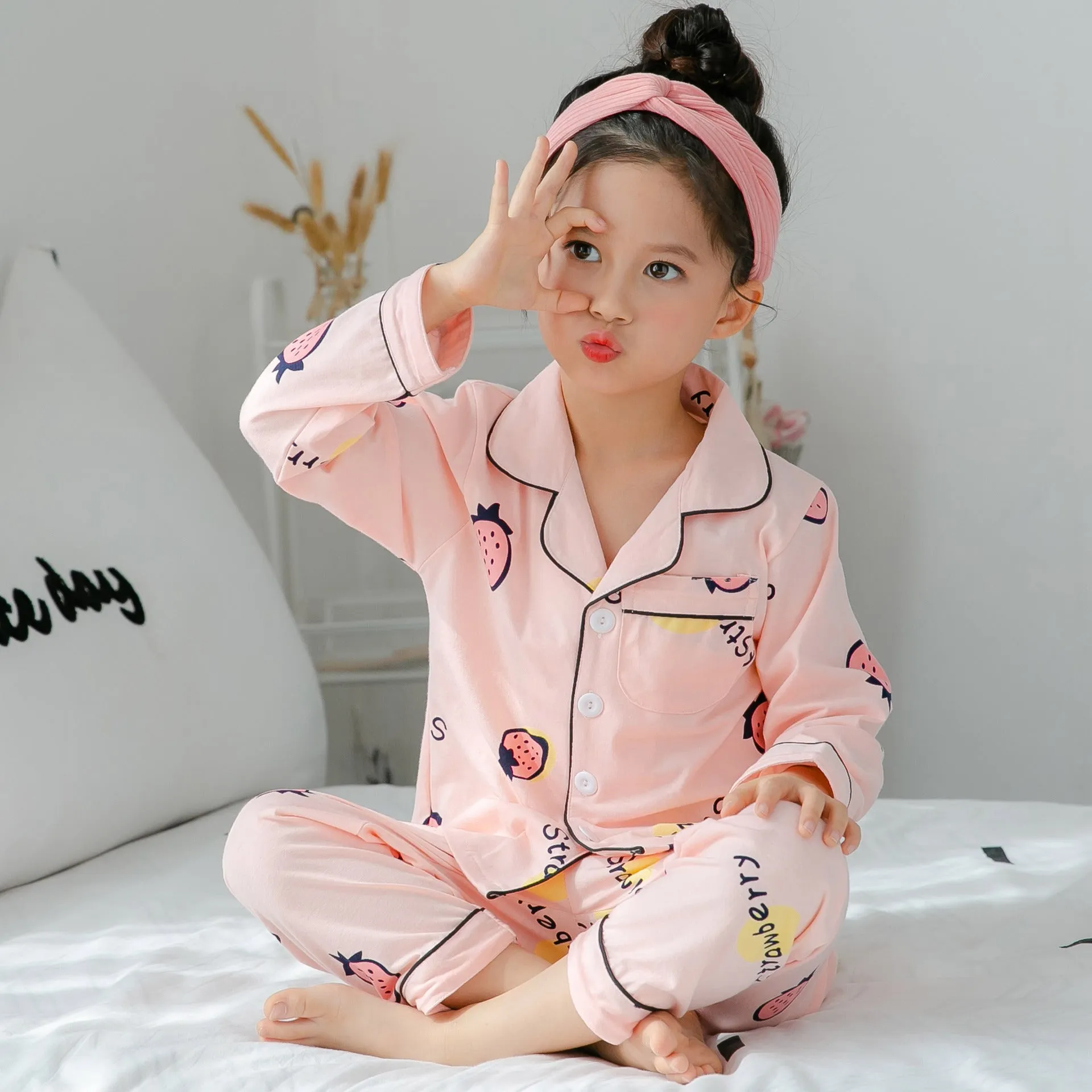 Soft & Cozy Kids Cotton Pajamas Warm & Breathable Sleepwear