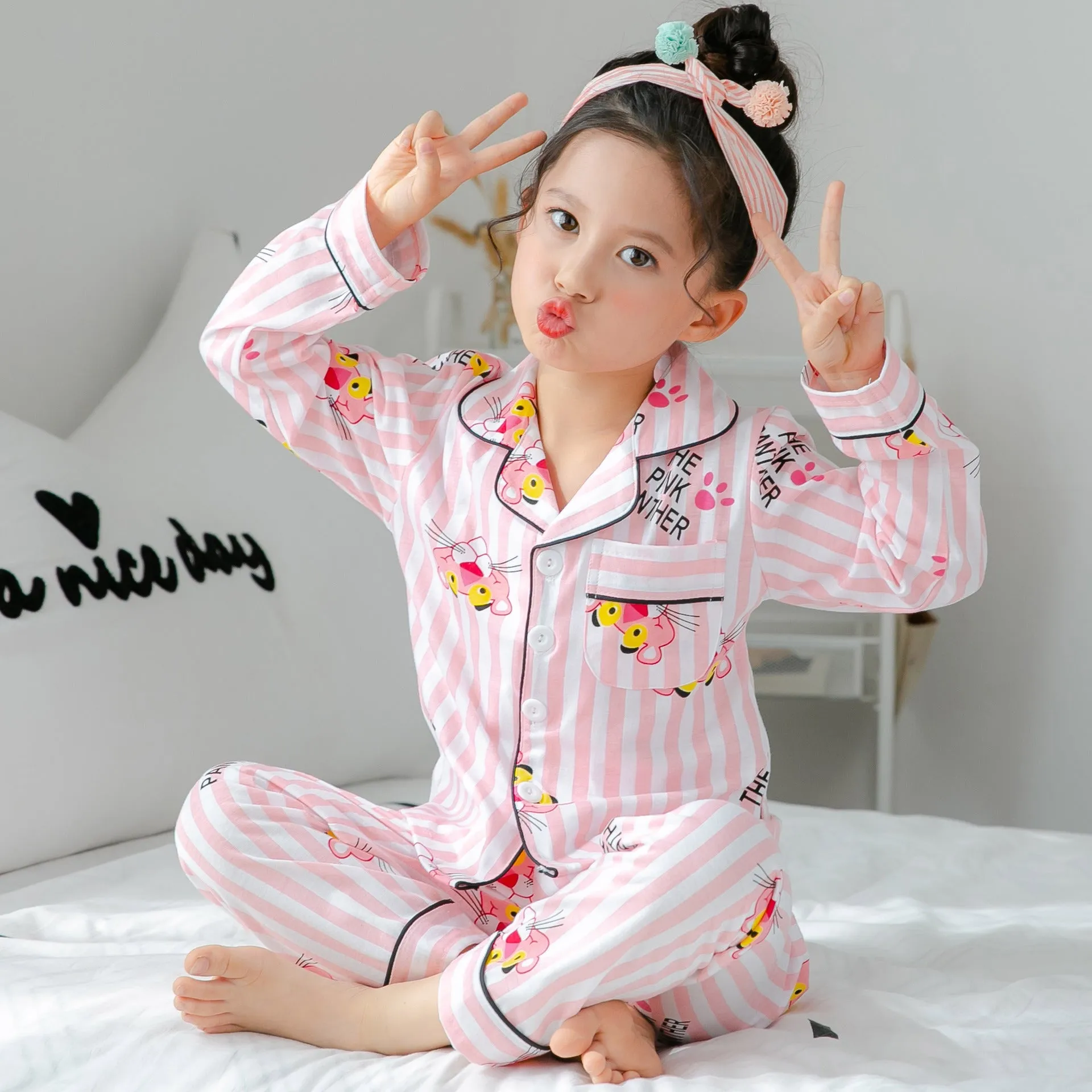 Soft & Cozy Kids Cotton Pajamas Warm & Breathable Sleepwear