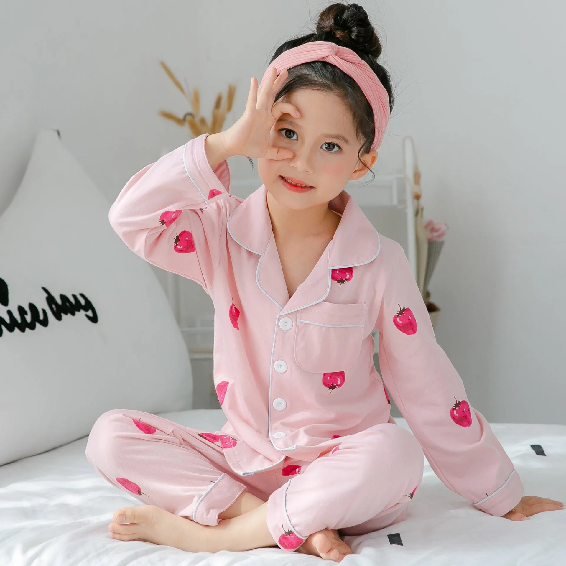 Soft & Cozy Kids Cotton Pajamas Warm & Breathable Sleepwear