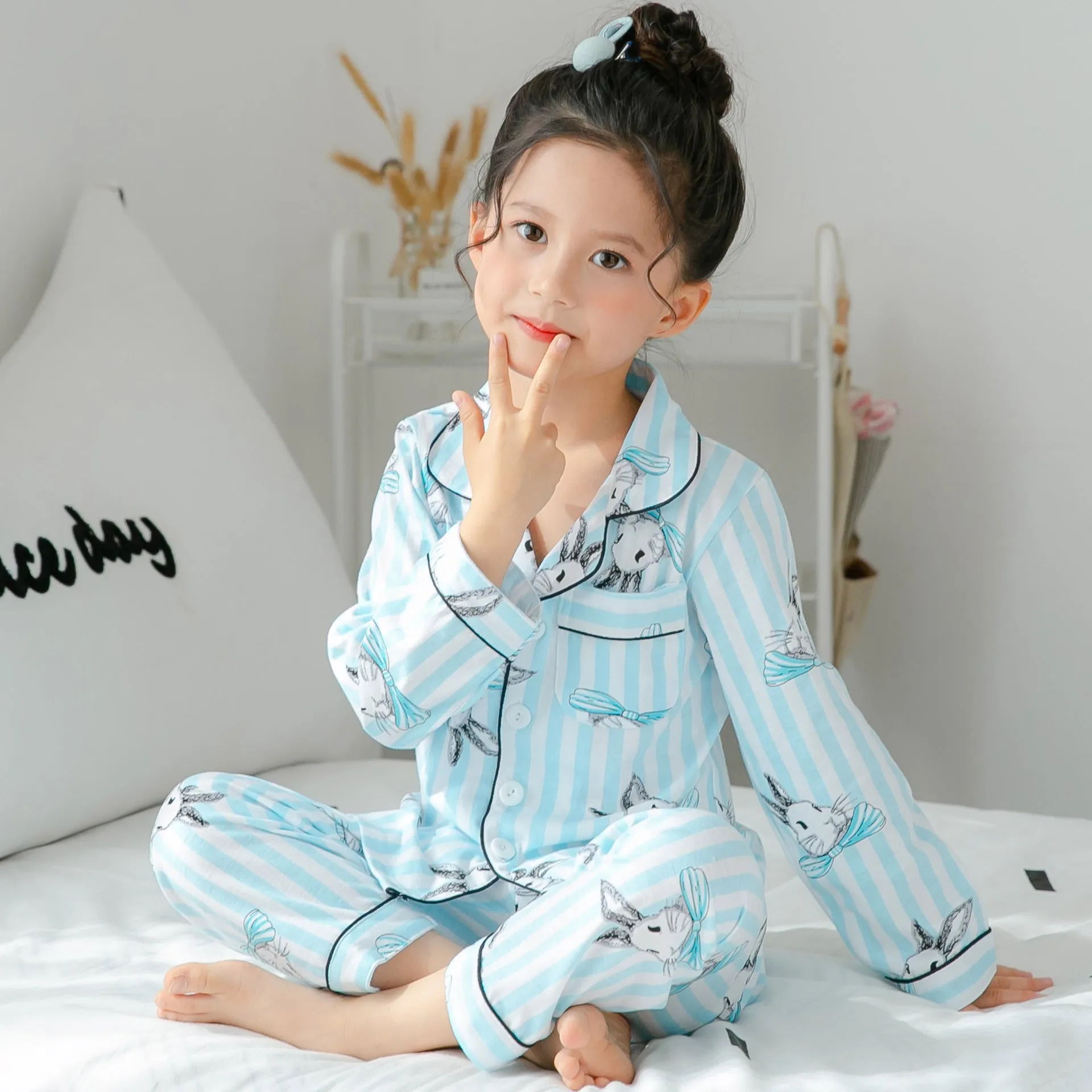 Soft & Cozy Kids Cotton Pajamas Warm & Breathable Sleepwear