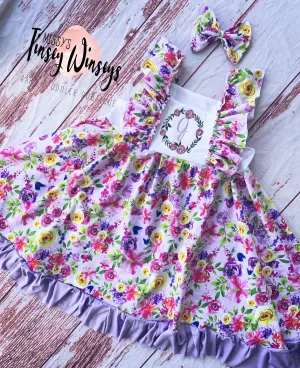Spring Floral Dress