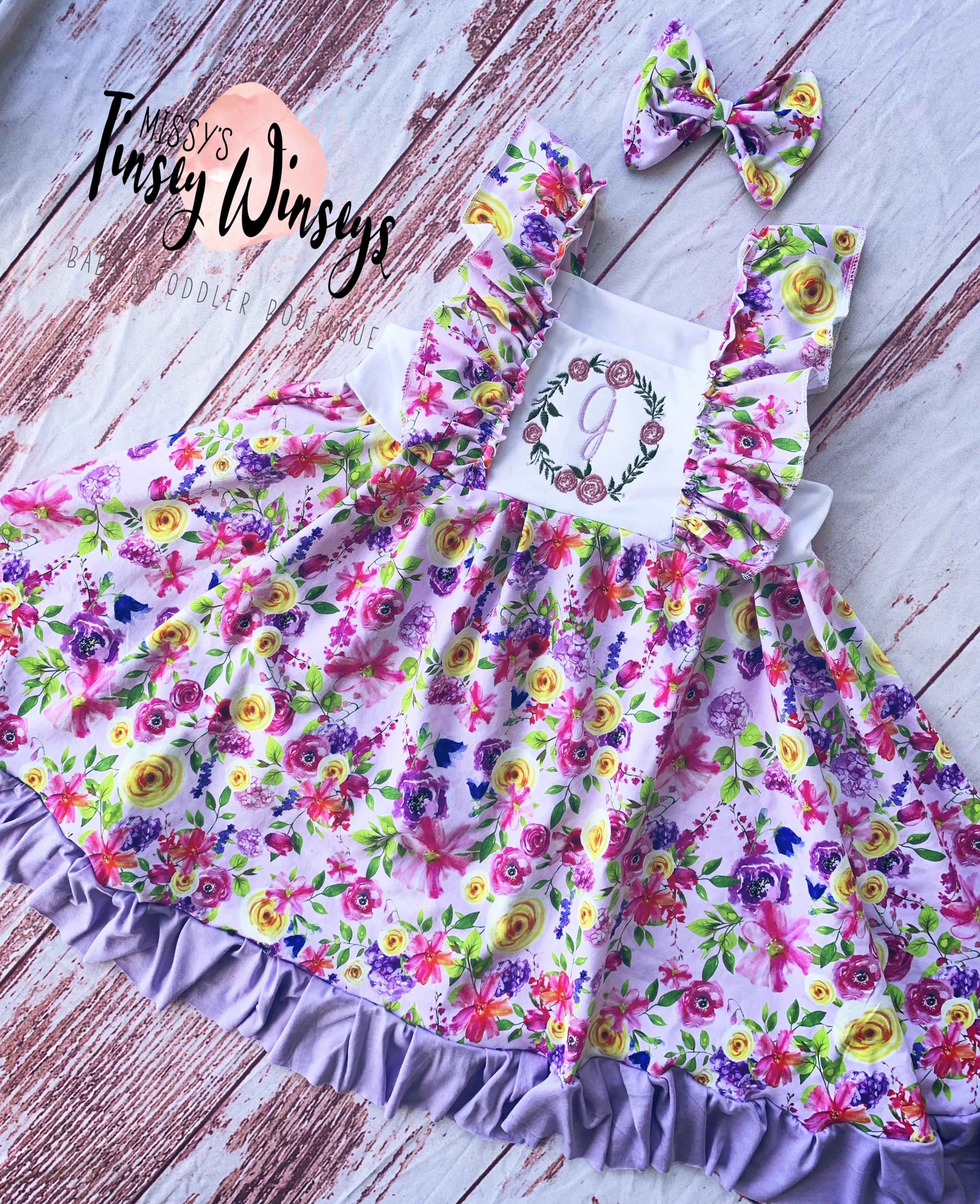 Spring Floral Dress