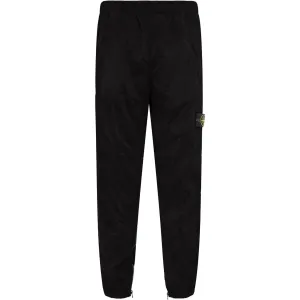 Stone Island Black Nylon Metal Pants