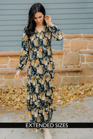 The September Maxi Dress in Fall Frenzy-Sale