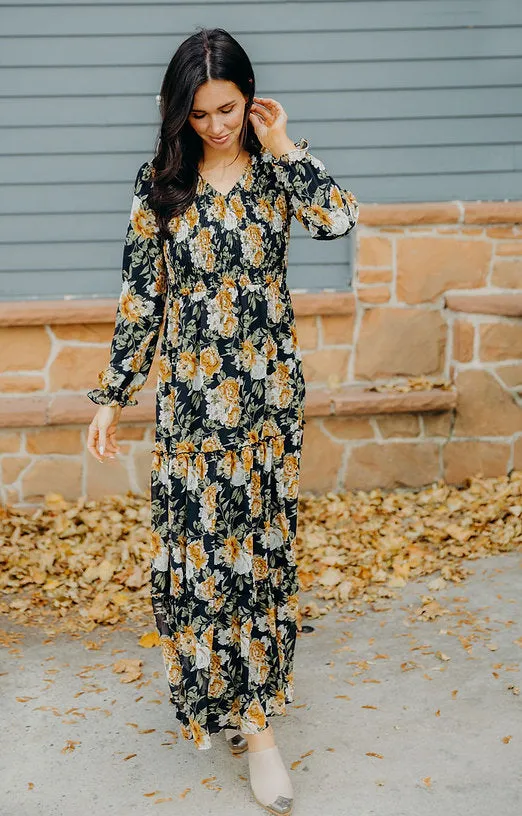 The September Maxi Dress in Fall Frenzy-Sale