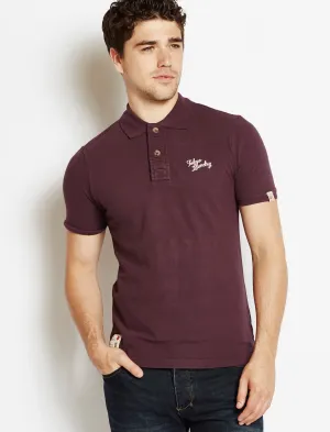 Tokyo Laundry Memphis Bay purple polo shirt