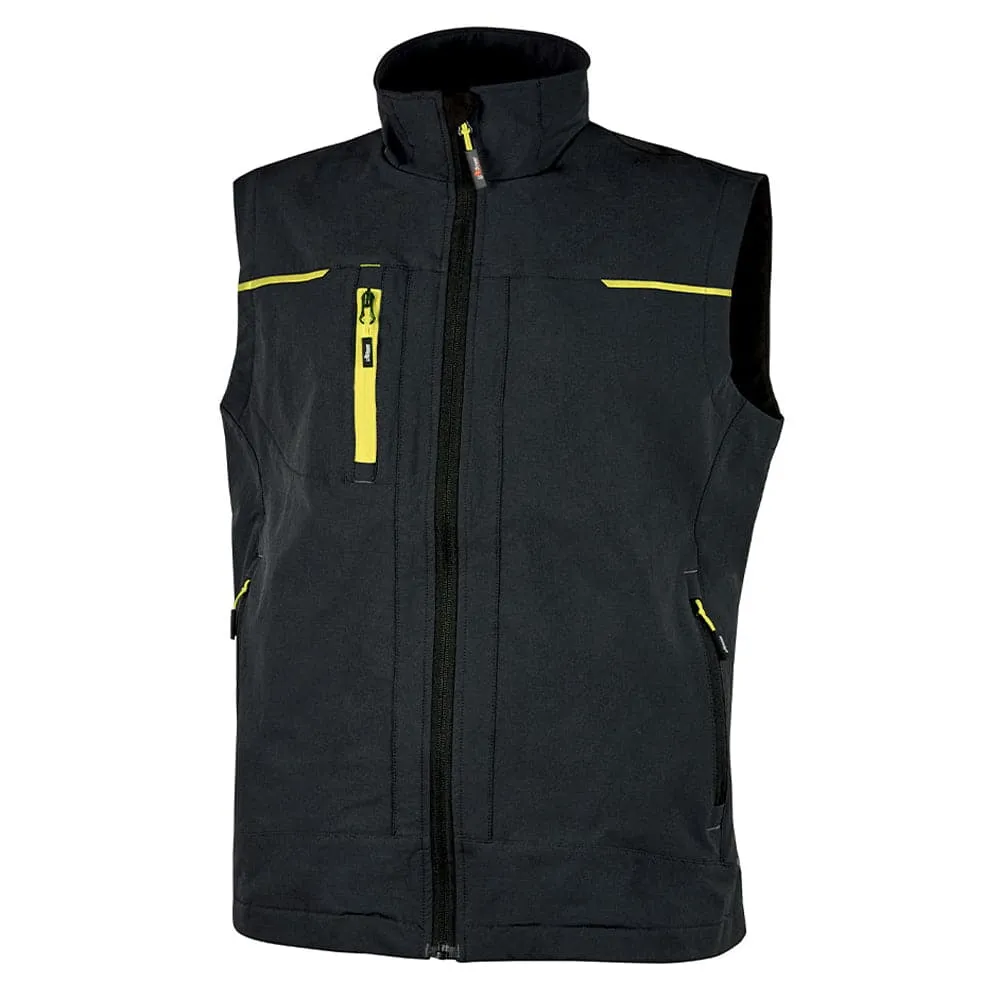 U-Power Saturn 4 Way Stretch Work Gilet Bodywarmer Water Repellent