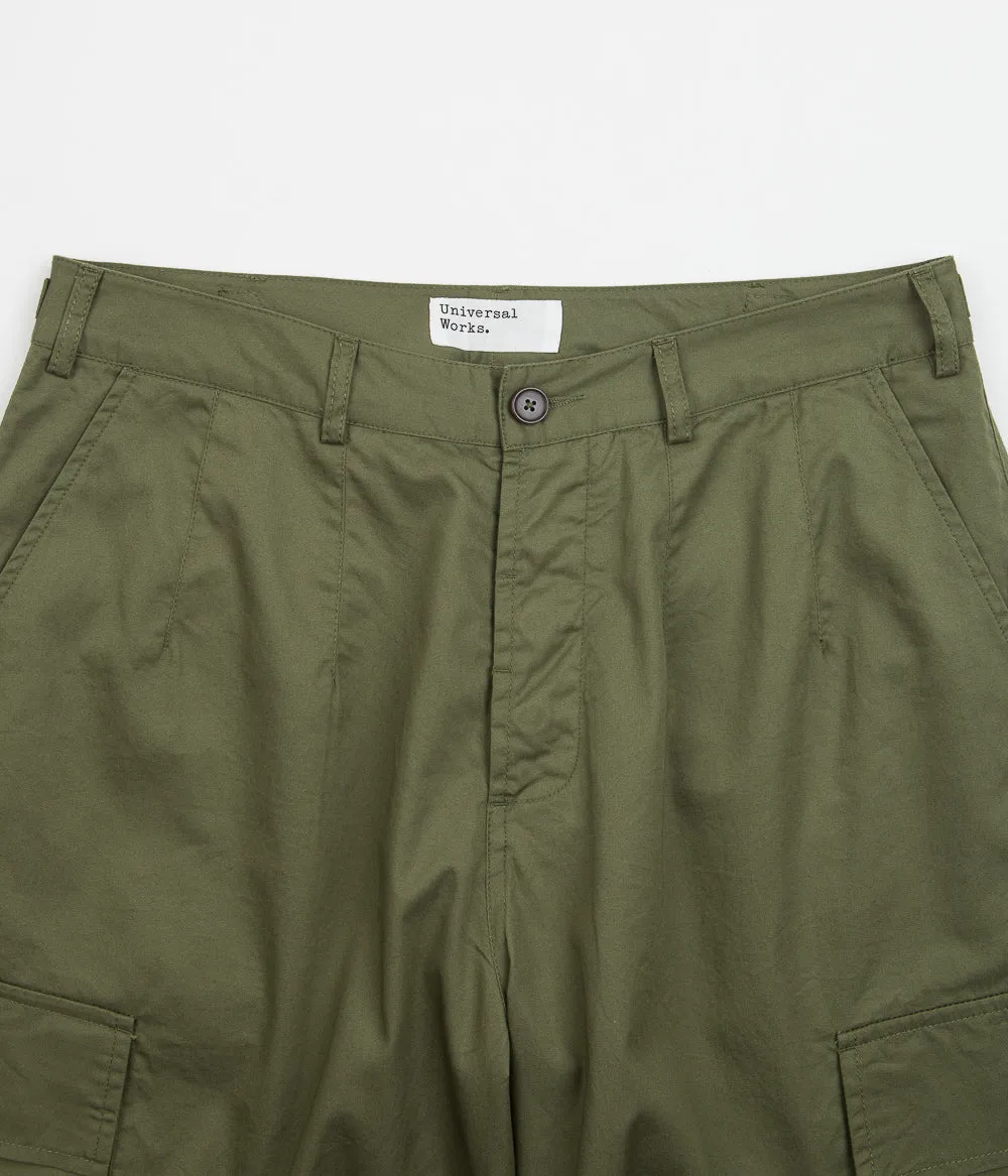 Universal Works Loose Cargo Pants - Light Olive