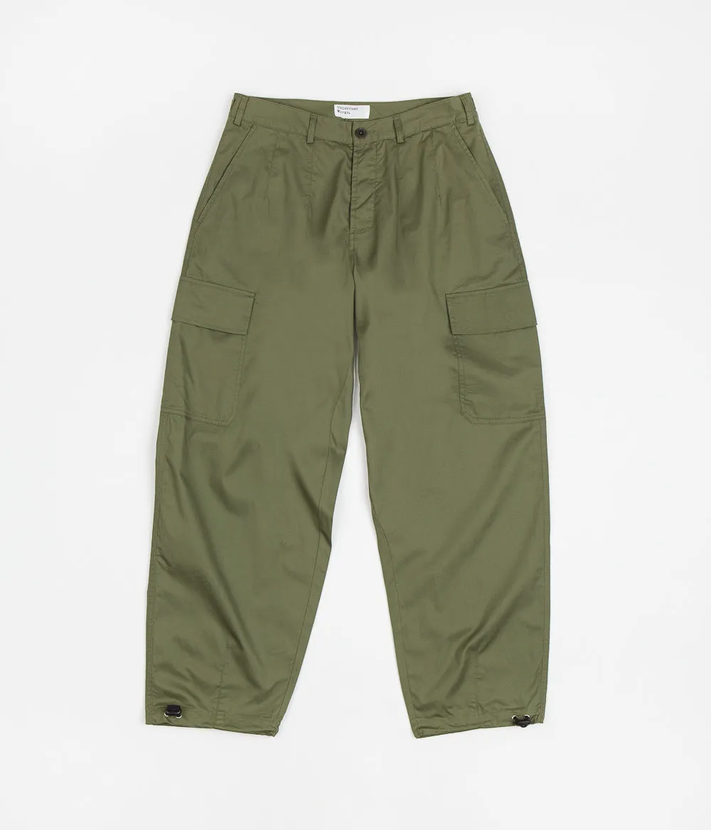 Universal Works Loose Cargo Pants - Light Olive
