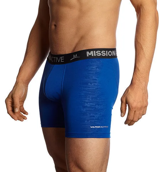 VAPORACTIVE BOXER BRIEFS - 2 PACK | Royal Blue / Charcoal