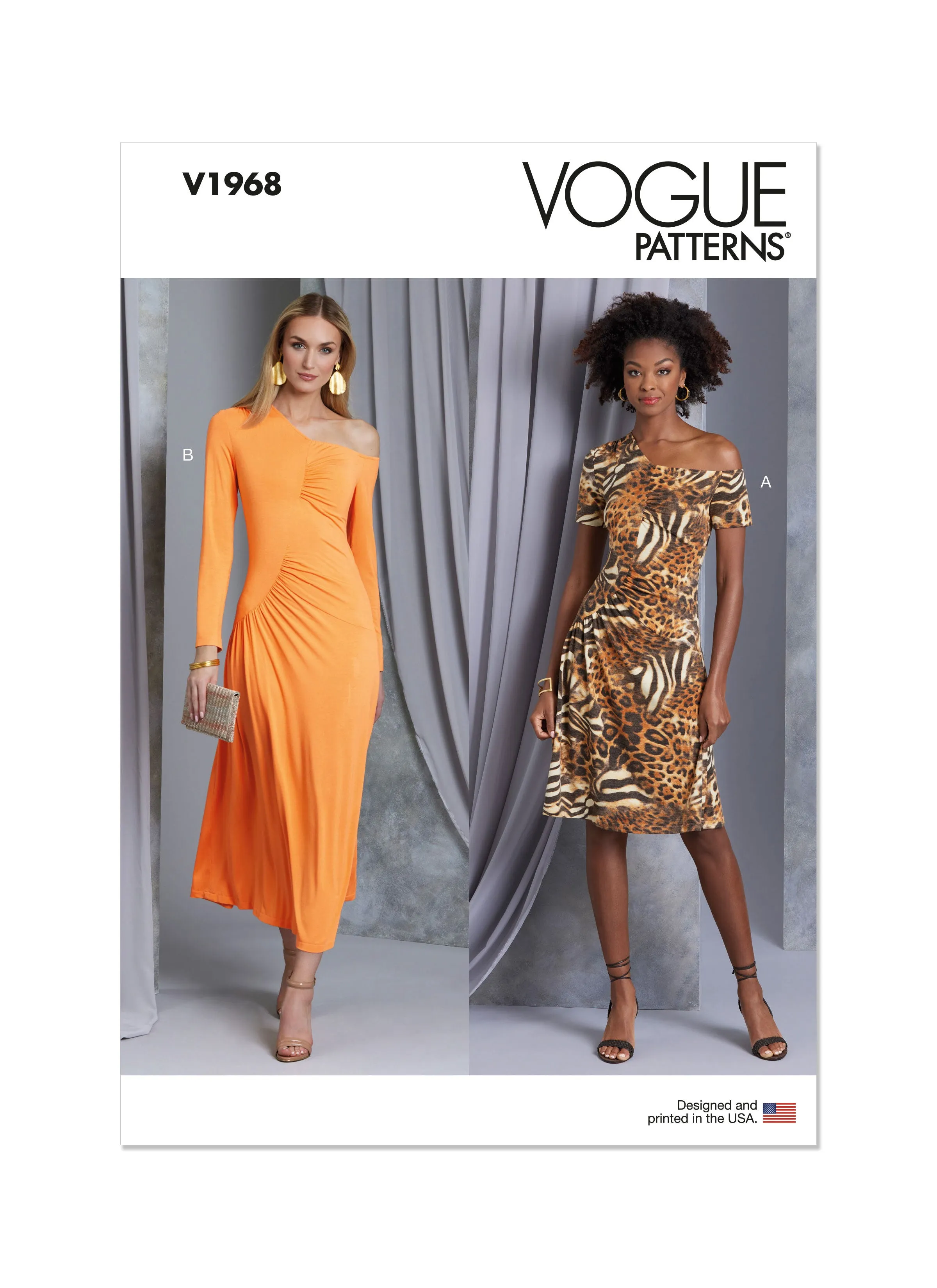 Vogue Sewing Pattern 1968 Misses' Knit Dresses