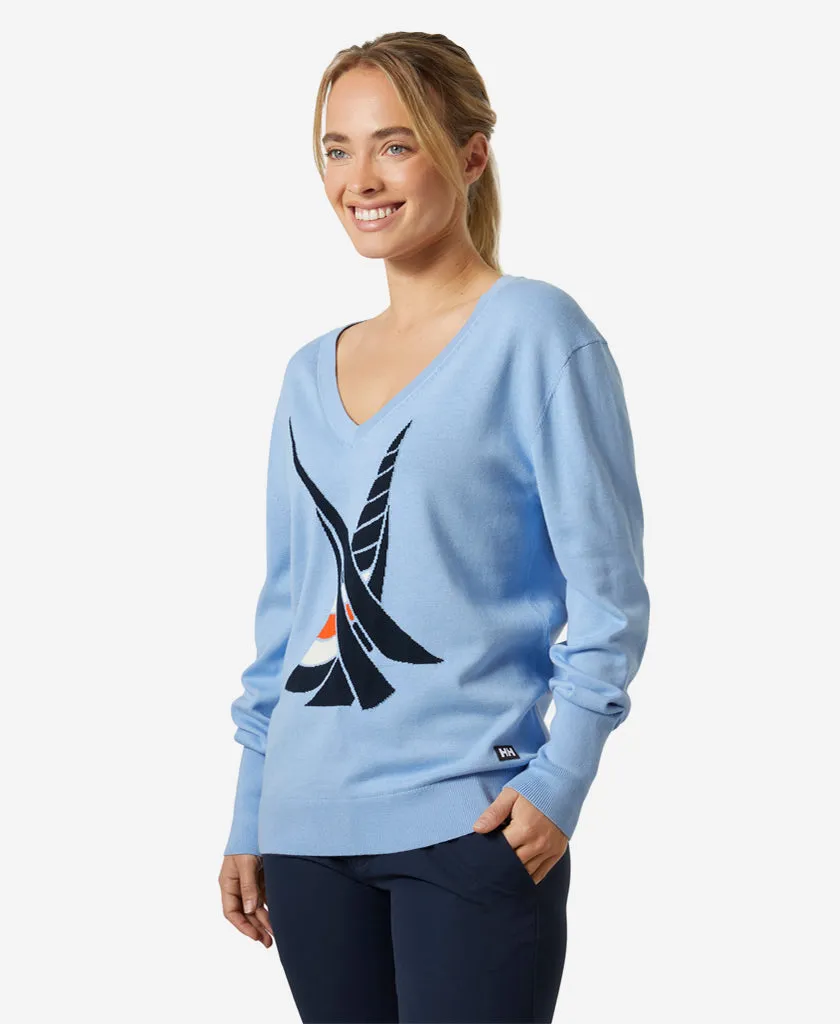 W SALT SUMMER KNIT, Bright Blue