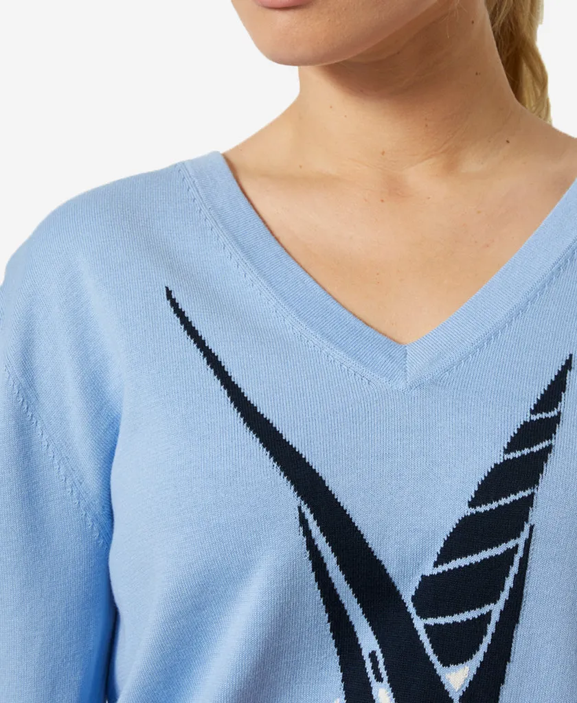 W SALT SUMMER KNIT, Bright Blue