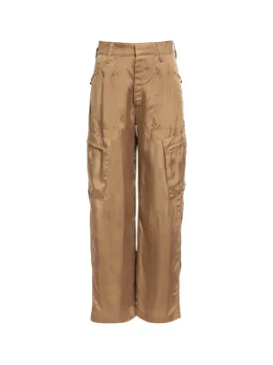 Wide-Leg Cargo Pant