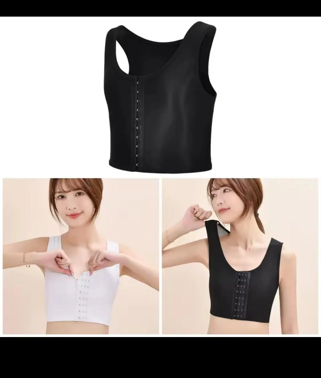 Women Chest Binder Breathable Sportswear  698547