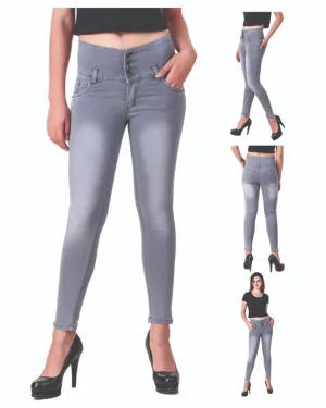Women High Waist Denim Jeans