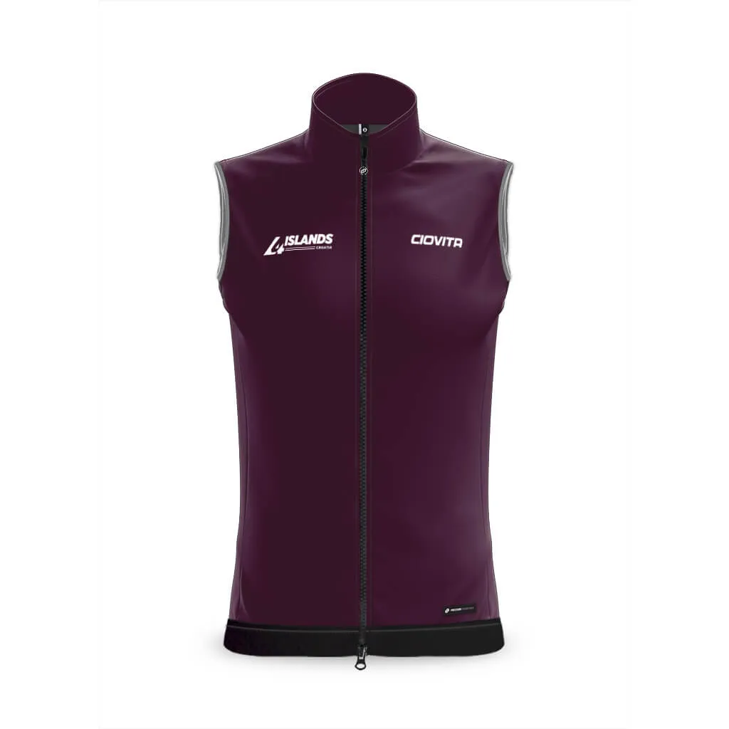 Women's 4Islands MTB Croatia Tinta Gilet (Plum)