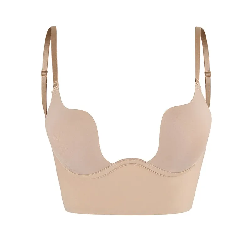 Women's Comfortable Backless Bra - Adjustable, Breathable