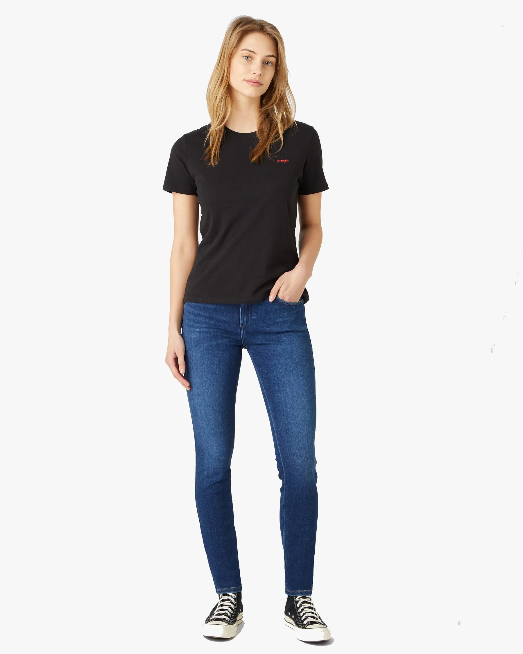 Wrangler Womens Body Bespoke Skinny Jeans - Authentic Love